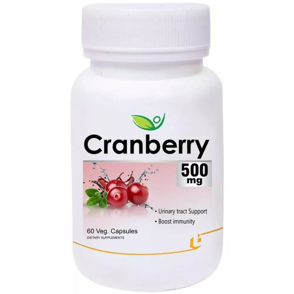 Biotrex Cranberry 500mg Veg Capsules | Grocsy