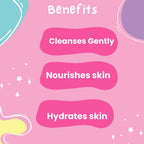 Puddles Organic Unicorn Magic BodyWash Gel (Age 2-12 Yrs), Coconut cleansers Essential Oil | Grocsy