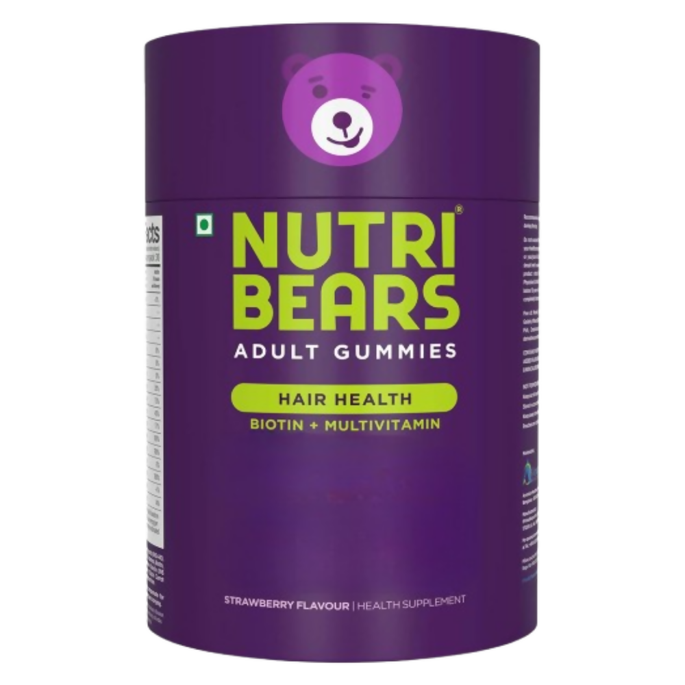 NutriBears Biotin Hair Gummies | Grocsy