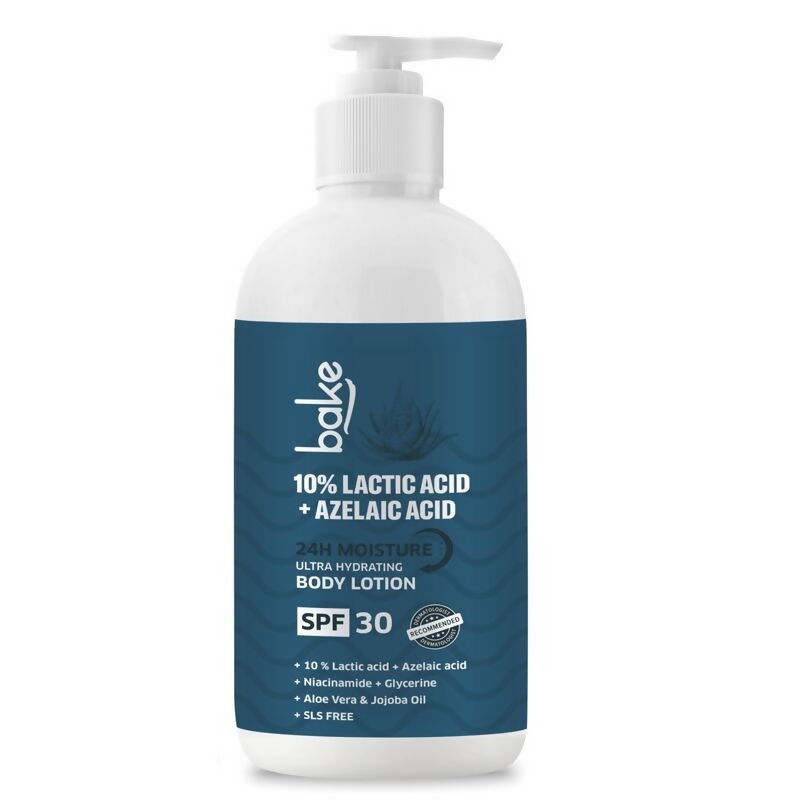 Bake 10% Lactic Acid Body Lotion SPF 30 | Grocsy