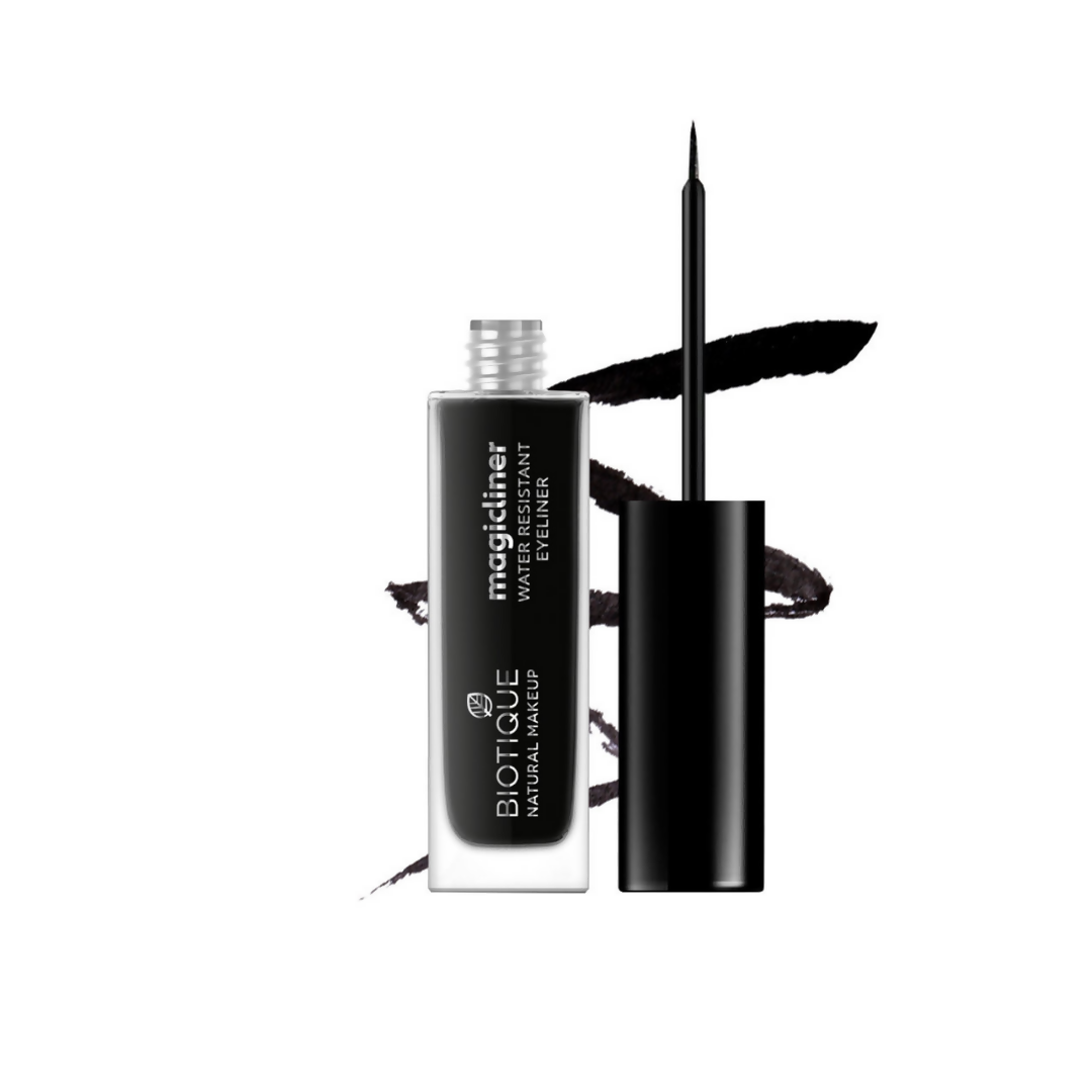 Biotique Magicliner Water Resistant Eyeliner - Midnight Black | Grocsy