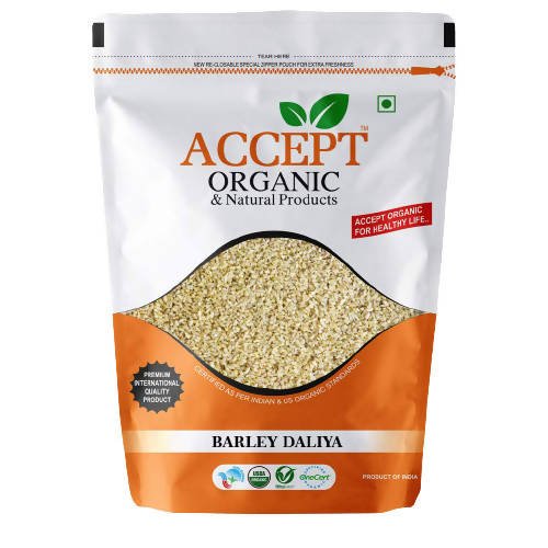 Accept Organic & Natural Products Barley Daliya | Grocsy
