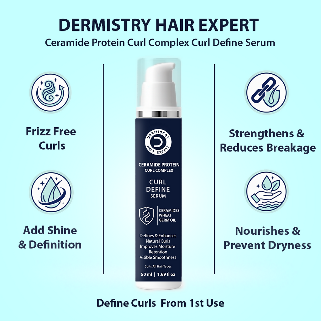 Dermistry Bio Actives Curl Define Complex Curl Defining Retention Enhancement Mask & Serum | Grocsy