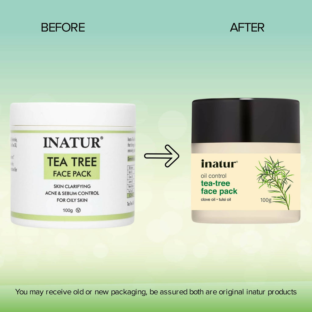 Inatur Tea Tree Face Pack | Grocsy