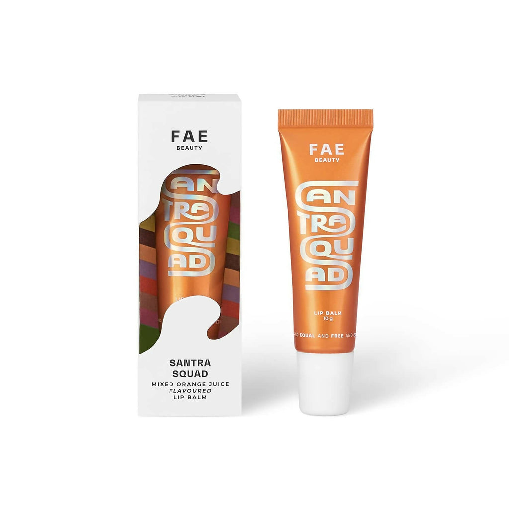 FAE Beauty Santra Squad Mixed Orange Juice Lip Balm SPF 20+ - Sheer Popsicle Orange | Grocsy