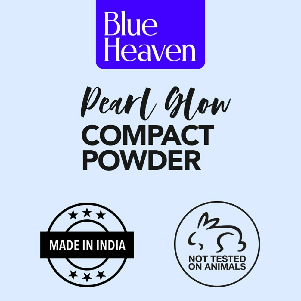 Blue Heaven Pearl Glow Compact - Vanilla | Grocsy