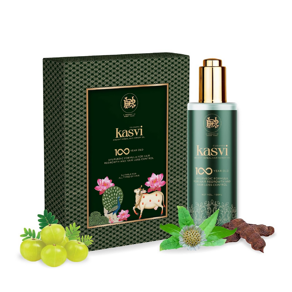 Cleanse Ayurveda Cleanse Kasvi Herbal Hair Oil | Grocsy