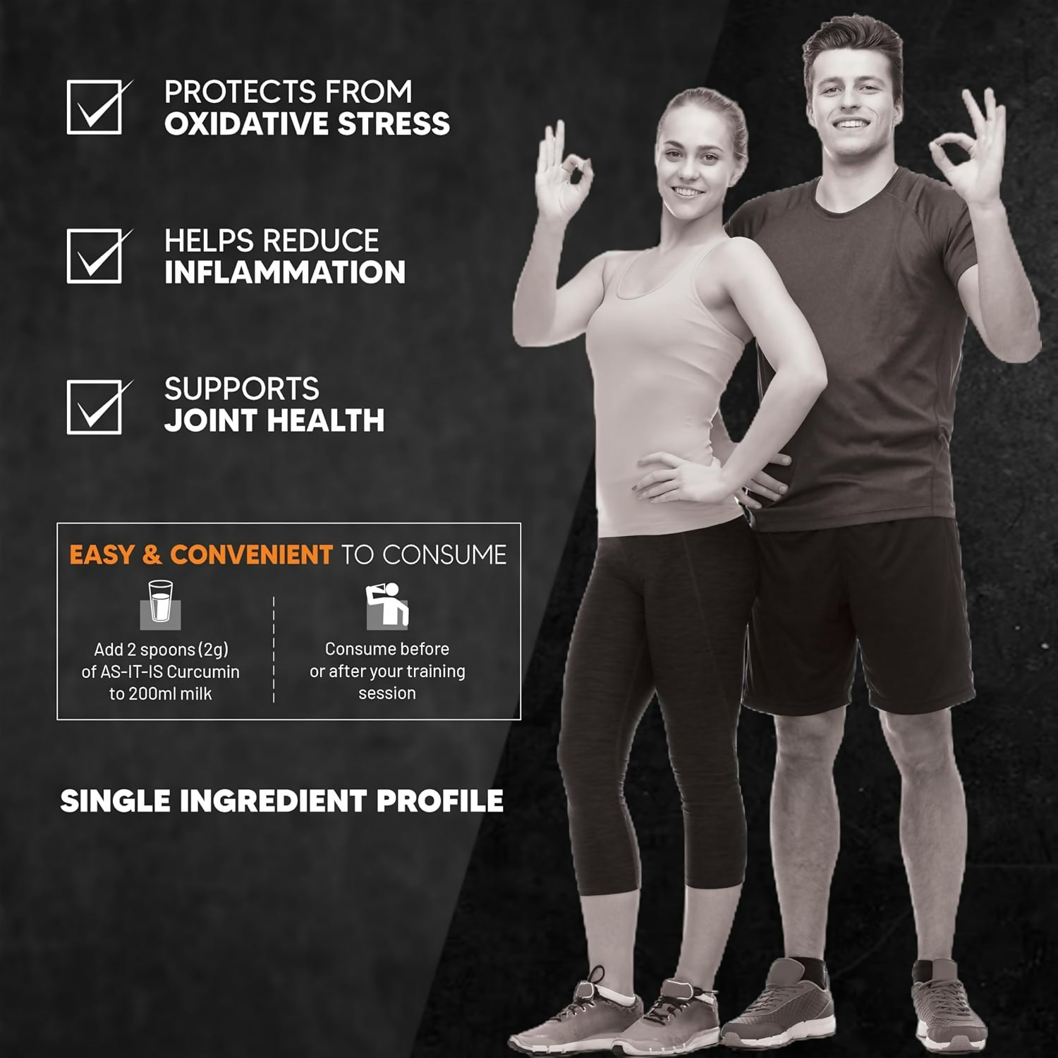 AS-IT-IS Nutrition Curcumin (Turmeric Extract) Powder | Grocsy