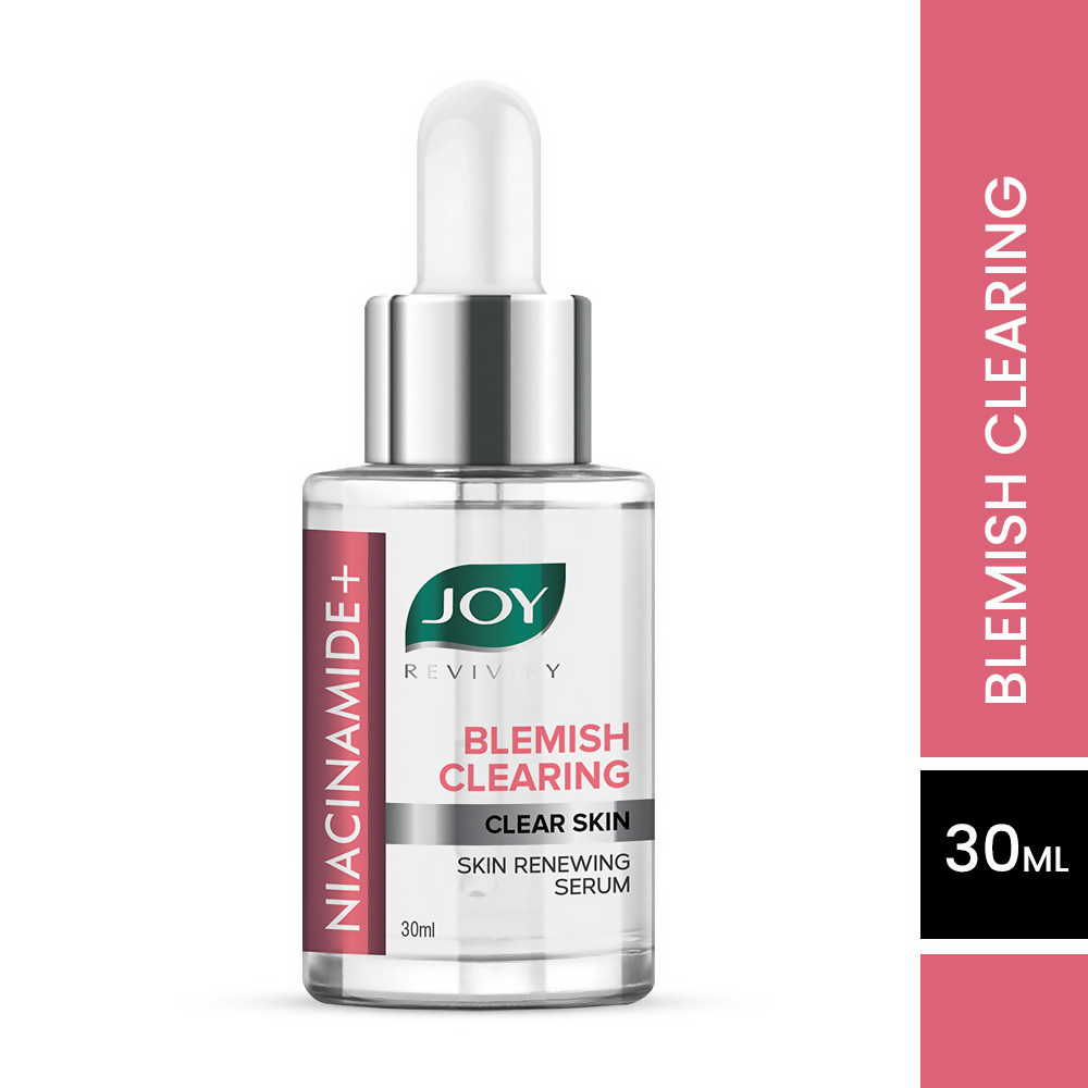 Joy Skin Renewing Niacinamide Face Serum For Clearing Skin Blemishes & UV Protection | Grocsy