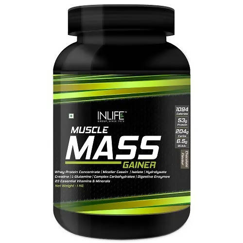 Inlife Muscle Mass Gainer Powder | Grocsy