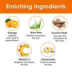 TAC - The Ayurveda Co. Vitamin C Serum Sheet Mask | Natural Skin Brightness | Grocsy