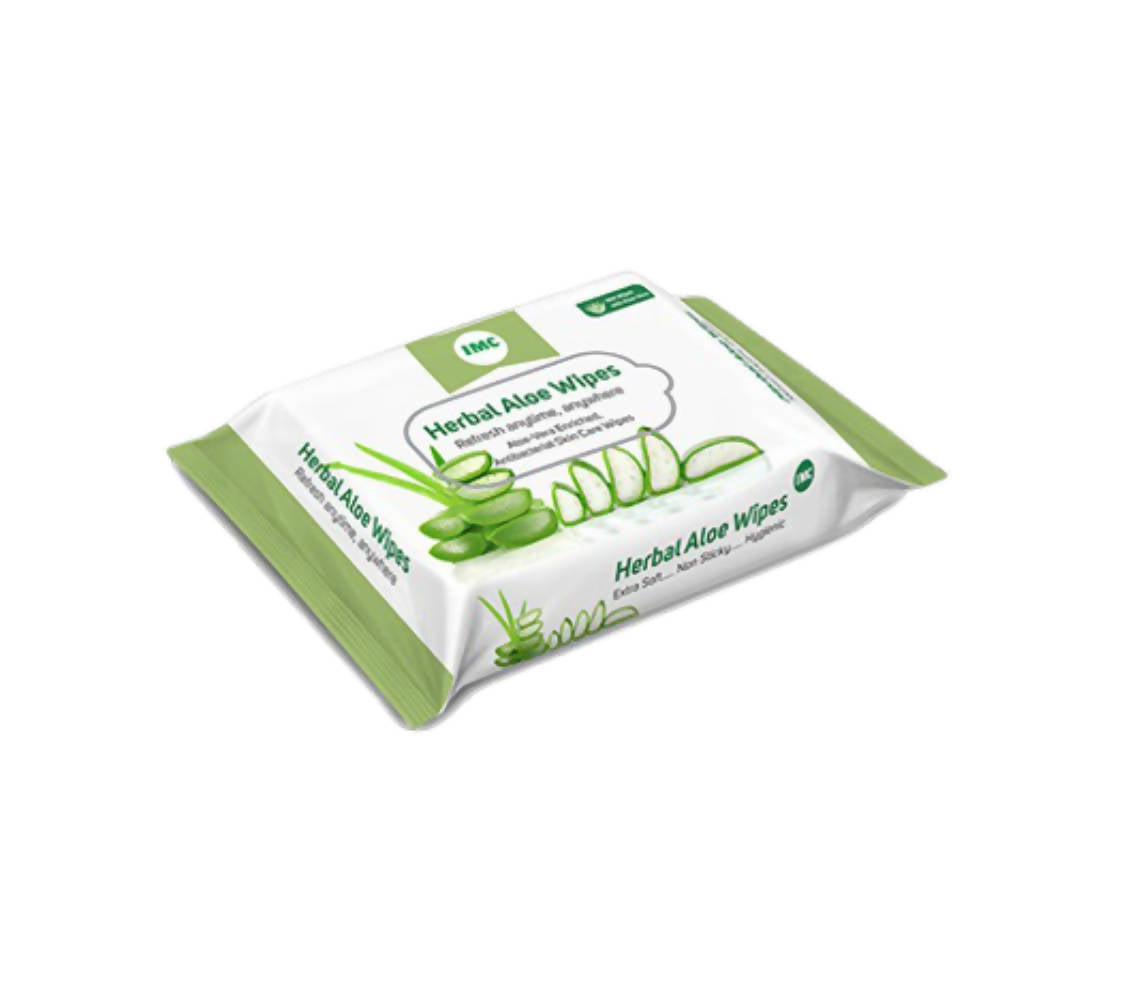 IMC Herbal Aloe Wipes | Grocsy