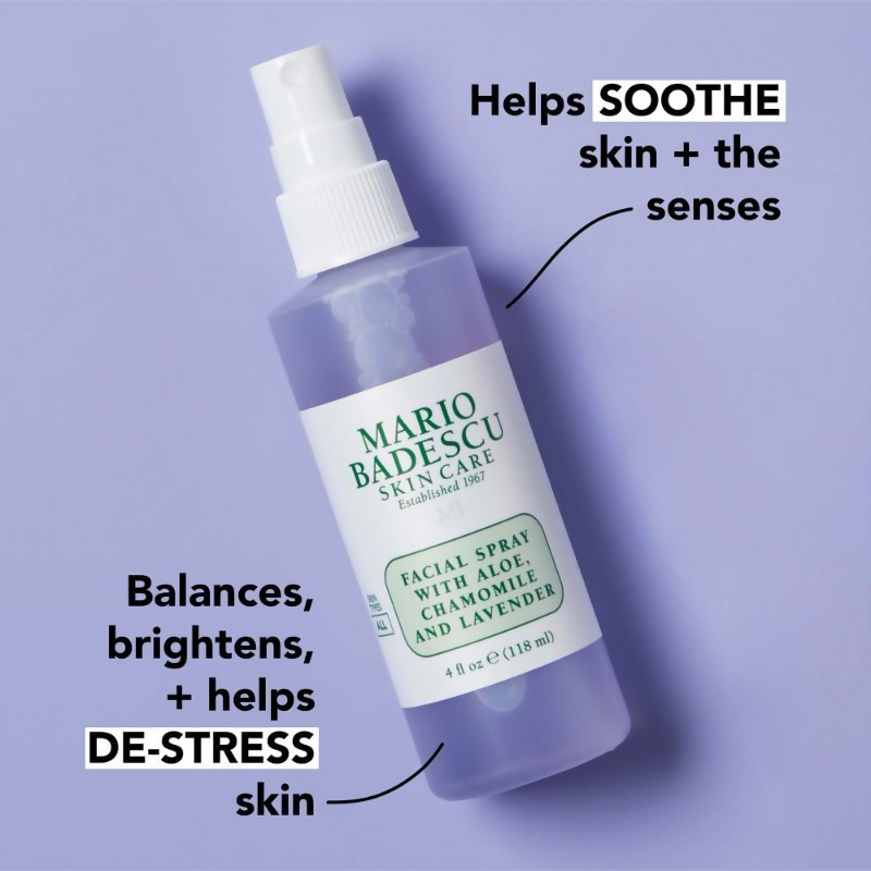 Mario Badescu Face Mist With Aloe- Chamomile And Lavender | Grocsy