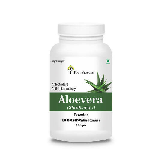 Four Seasons Aloevera (Ghritkumari) Powder | Grocsy