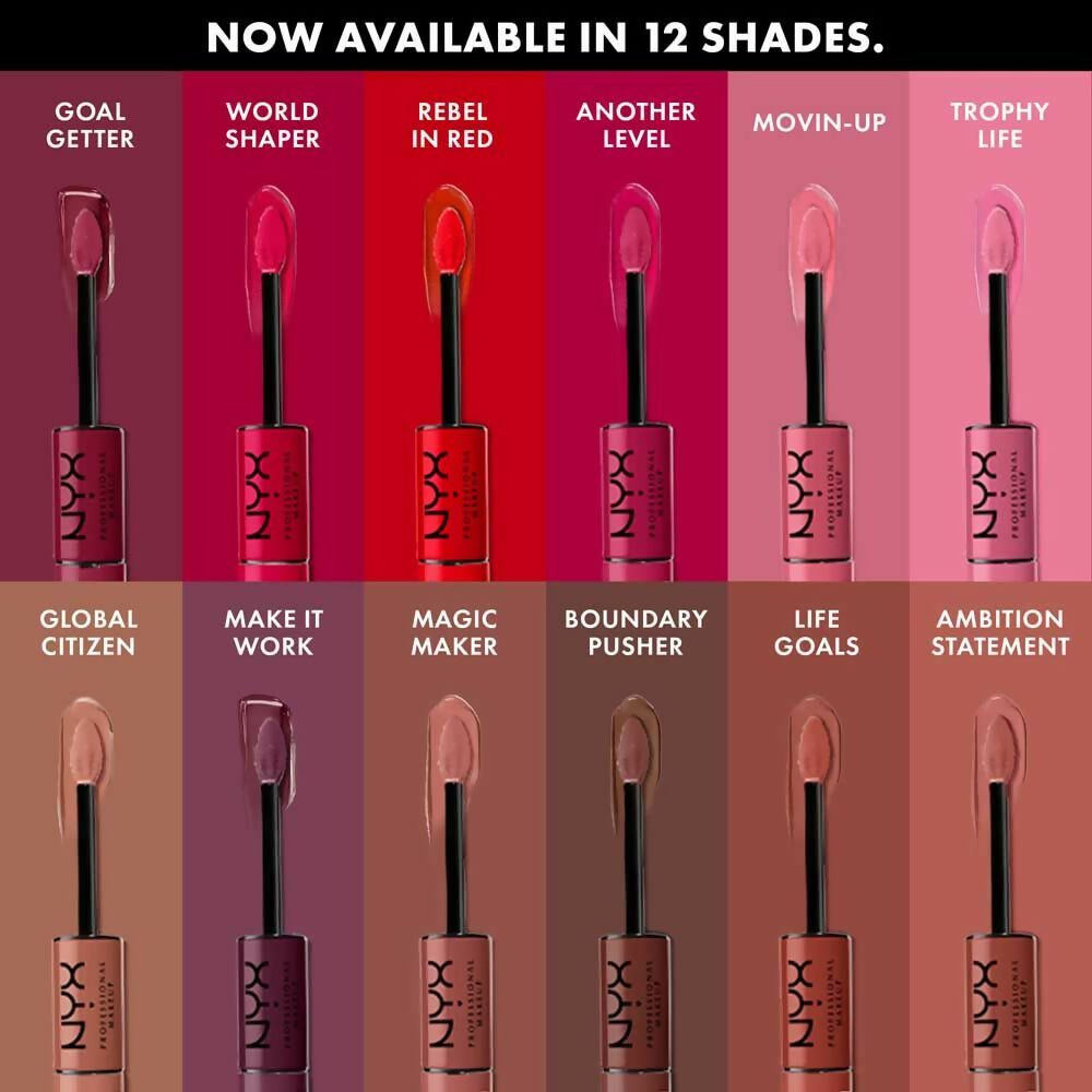 NYX Professional Makeup Shine Loud High Shine Lip Color and Gloss - Rebel In Red | Grocsy