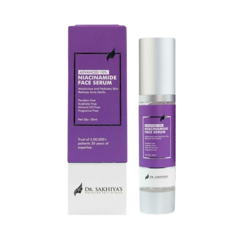 Dr.Sakhiya Advanced 10% Niacinamide Face Serum | Grocsy