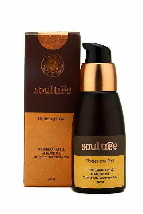 Soultree Under-Eye Gel Pomegranate & Almond Oil | Grocsy