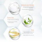 VLCC Oil Defense Scrub With Salicylic Acid Serum Green Tea & Rice | Grocsy