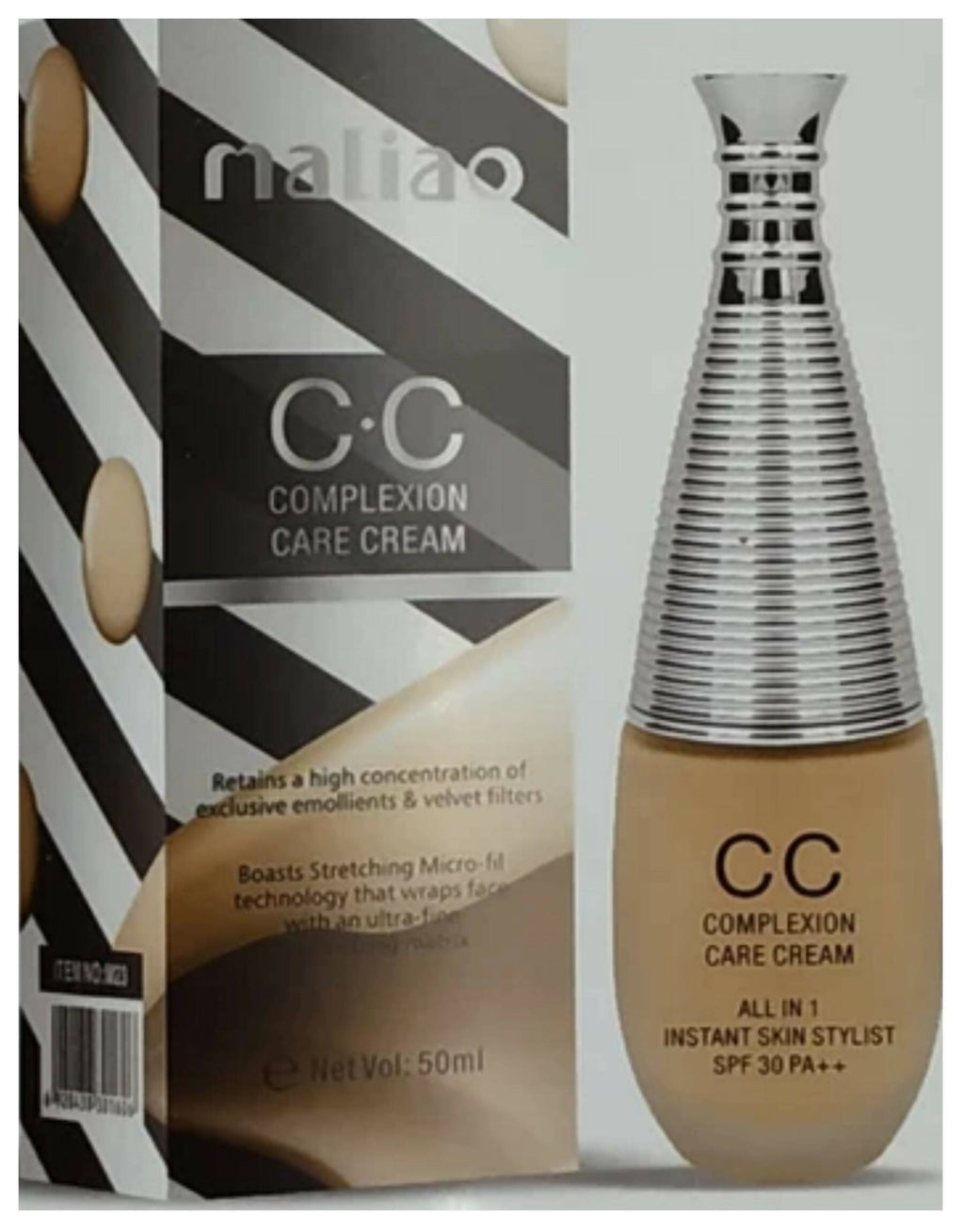 Maliao Cc All In 1 Instant Skin Stylist Foundation SPF 30 Pa++ | Grocsy