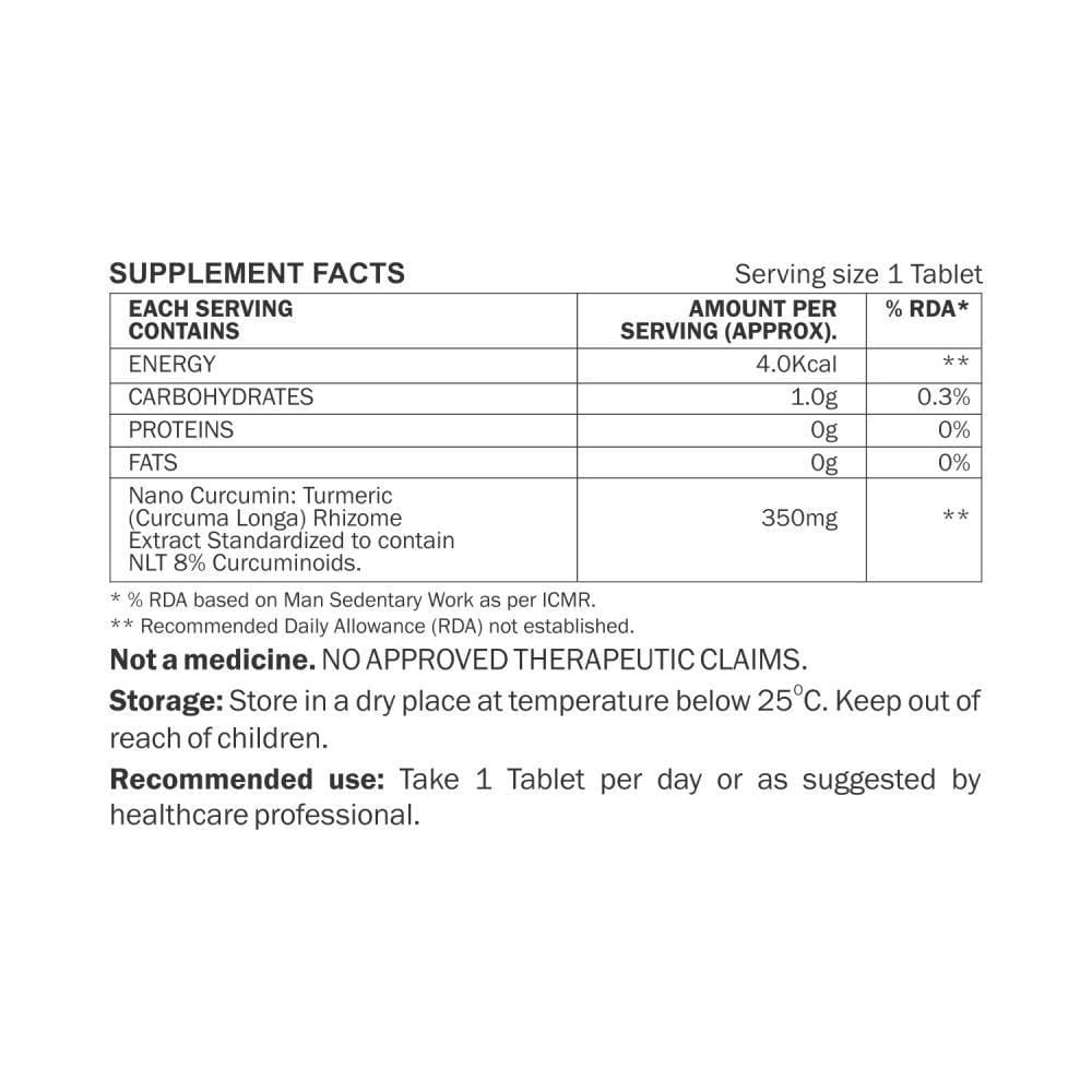 Azafran Actives Organic Turmeric Tablets | Grocsy