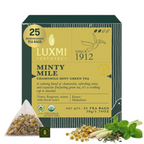 Luxmi Estates Minty Mile Chamomile Mint Green Tea | Grocsy