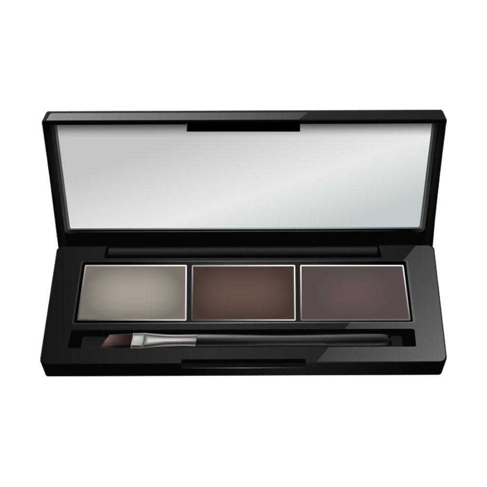 Keya Seth Aromatherapy Professional Eyebrow Cake Palette 3 Colour | Grocsy