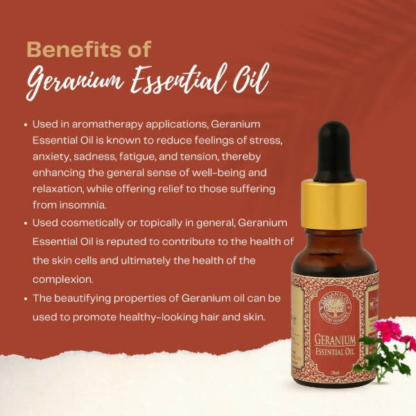 Organicos Geranium Essential Oil | Grocsy
