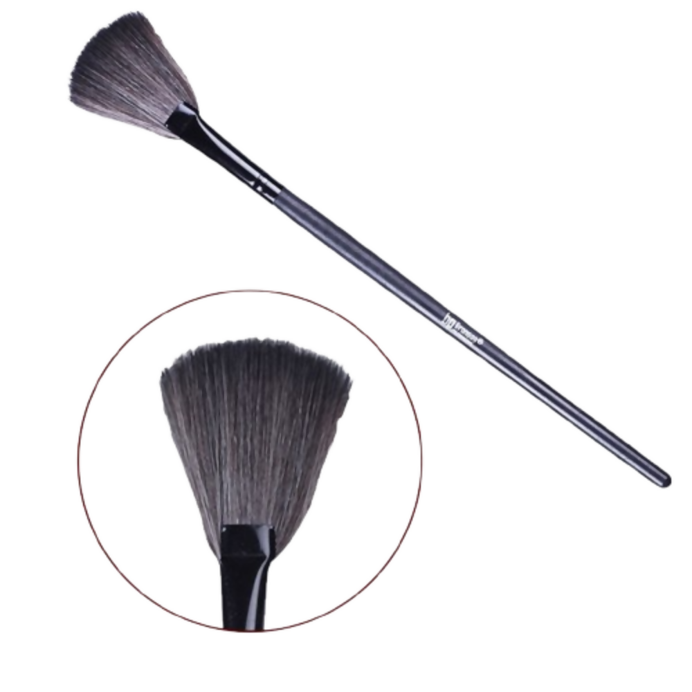 Bronson Professional Fan Makeup Brush for Highlighter & Smooth Powder Application | Grocsy