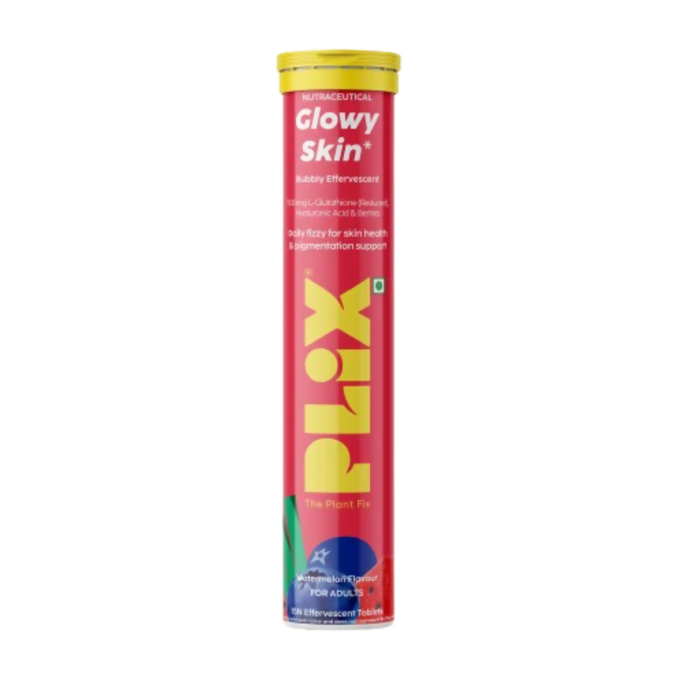 PLIX The Plant Fix Glutathione Skin Tablets With L-Glutathione & Vitamin C - Watermelon | Grocsy