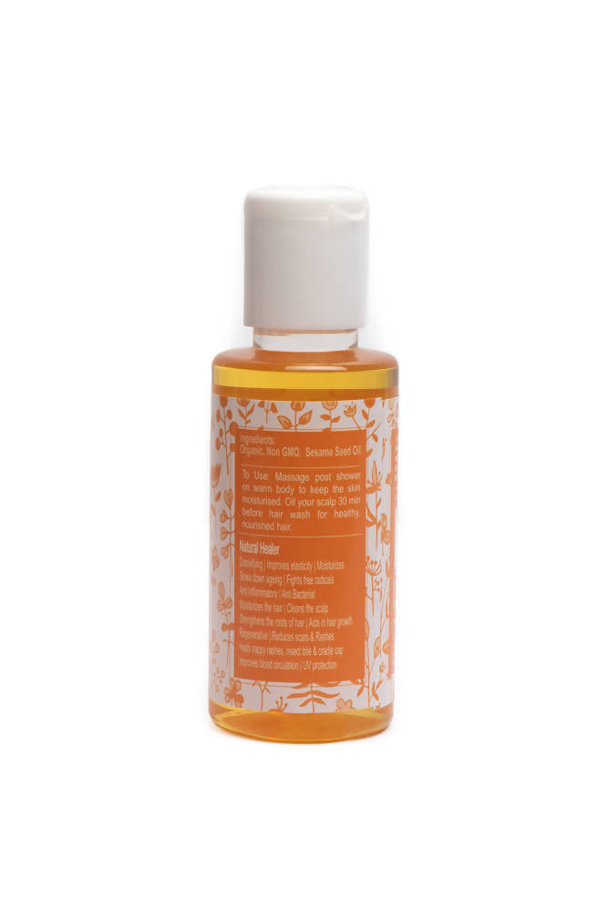 Rustic Art Cold Pressed Sesame Seed Oil | Grocsy