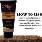 Vigini Natural Hammer King Men's Intimate Lightening Wash for Men | Grocsy