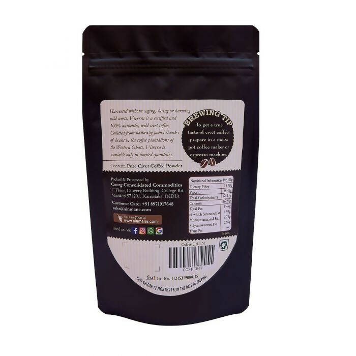 Ainmane Viverra Wild Civet Coffee | Grocsy