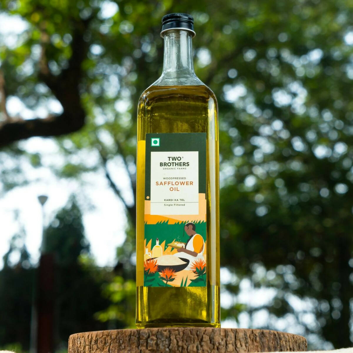 Two Brothers Organic Farms Safflower Oil | Grocsy