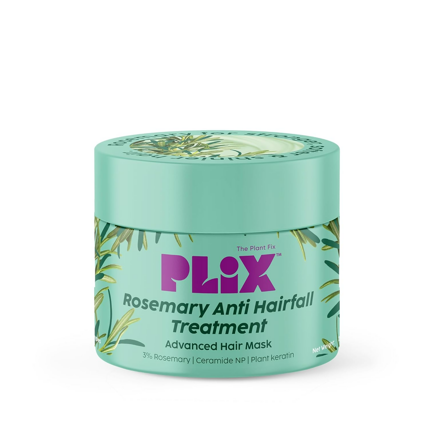 PLIX The Plant Fix Rosemary Anti-Hair Fall Treatment Advanced Hair Mask With 3% Rosemary Extract | Grocsy