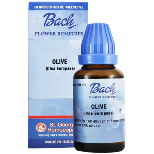 St. George's Bach Flower Remedies Olive | Grocsy