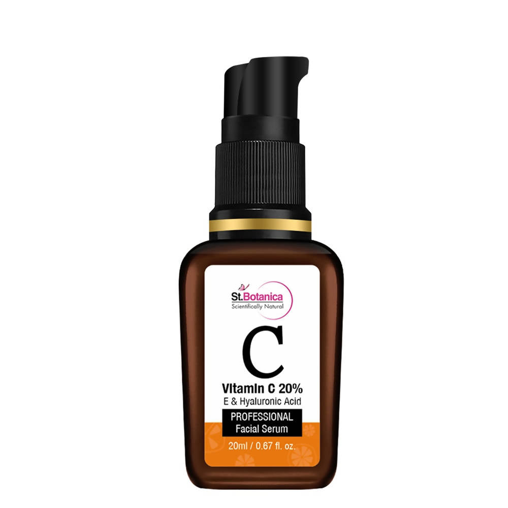 St.Botanica Vitamin C 20% E & Hyaluronic Acid Professional Facial Serum | Grocsy