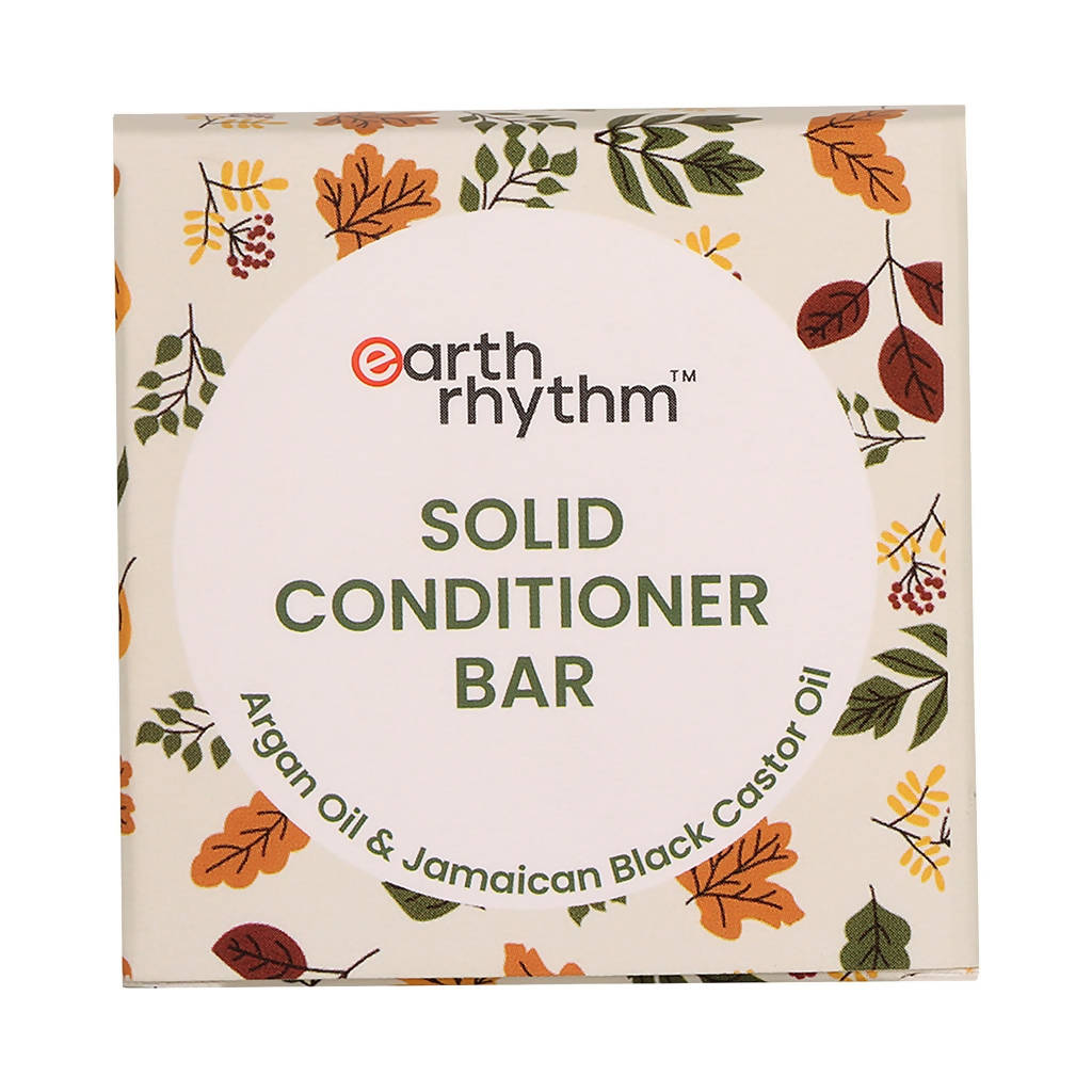 Earth Rhythm Solid Conditioner Bar – Argan Oil & Jamaican Black Castor Oil | Grocsy