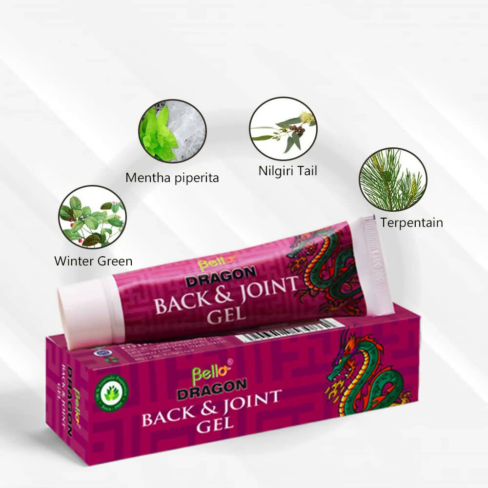 Bello Herbals Dragon Back & Joint Gel | Grocsy
