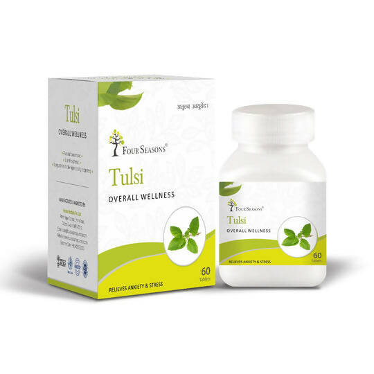 Four Seasons Tulsi Overall Wellness Tablets | Grocsy