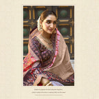 Beige Bhagalpuri Silk Pure Gota Work Saree With Unstitched Blouse - Norita Gajri | Grocsy