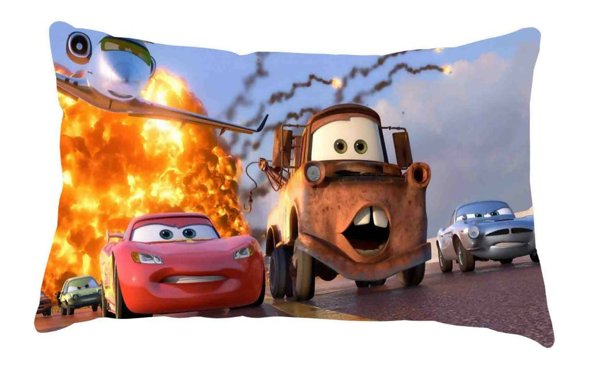 Unique Fashion Microfibre Filled Cushion For Kids - Cars | Grocsy