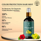 Ivory Natural Color Protection Hair Mist - Locks In Vibrant Hues, Adds Luminous Shine | Grocsy