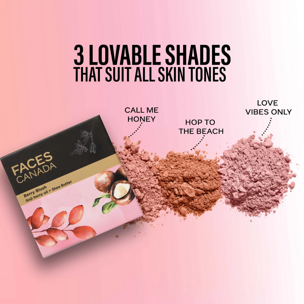 Faces Canada Berry Blush - Hop to the Beach 01 | Grocsy