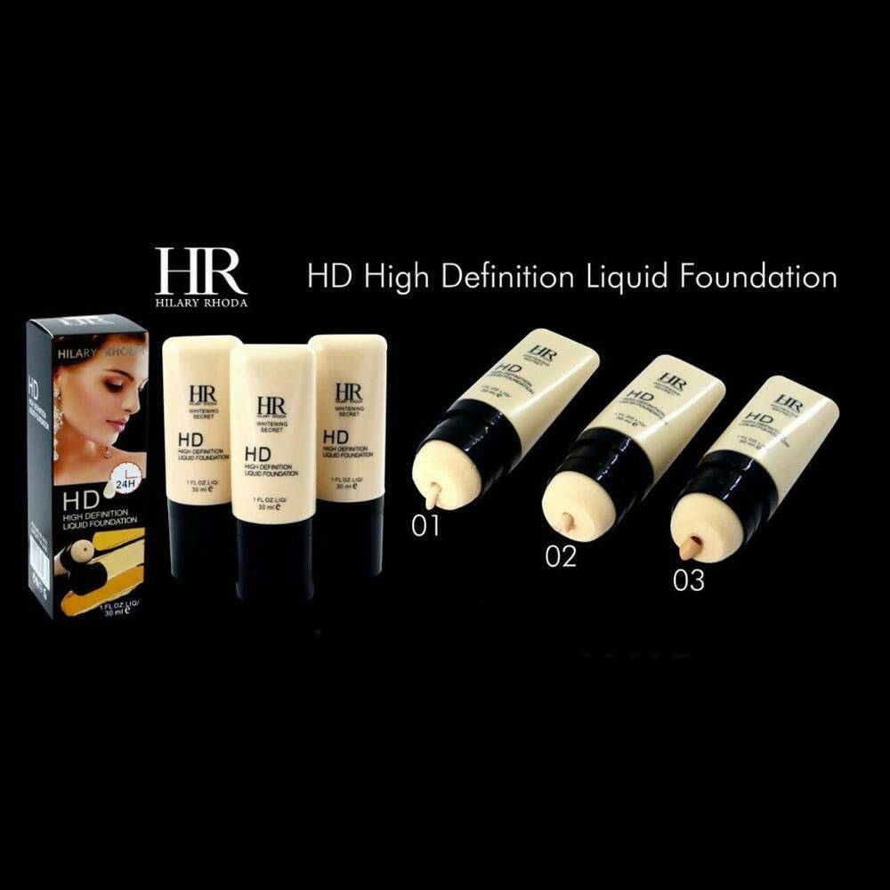 Hilary Rhoda Women's High Definition Liquid Foundation - Natural Beige | Grocsy