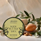 Jovees Shea Body Butter for Dry & Rough Skin Deep Nourishment, Non-Sticky | Grocsy