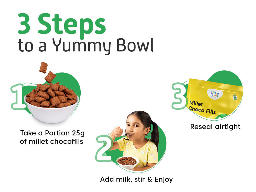 Little Joys Millet Choco Fills + Protein Oats | Grocsy
