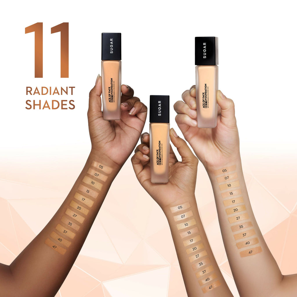 Sugar Ace Of Face Dewy Foundation - 10 Latte | Grocsy