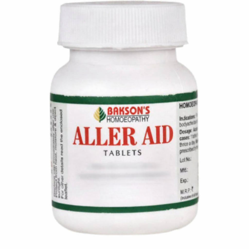Bakson's Aller Aid Tablets | Grocsy