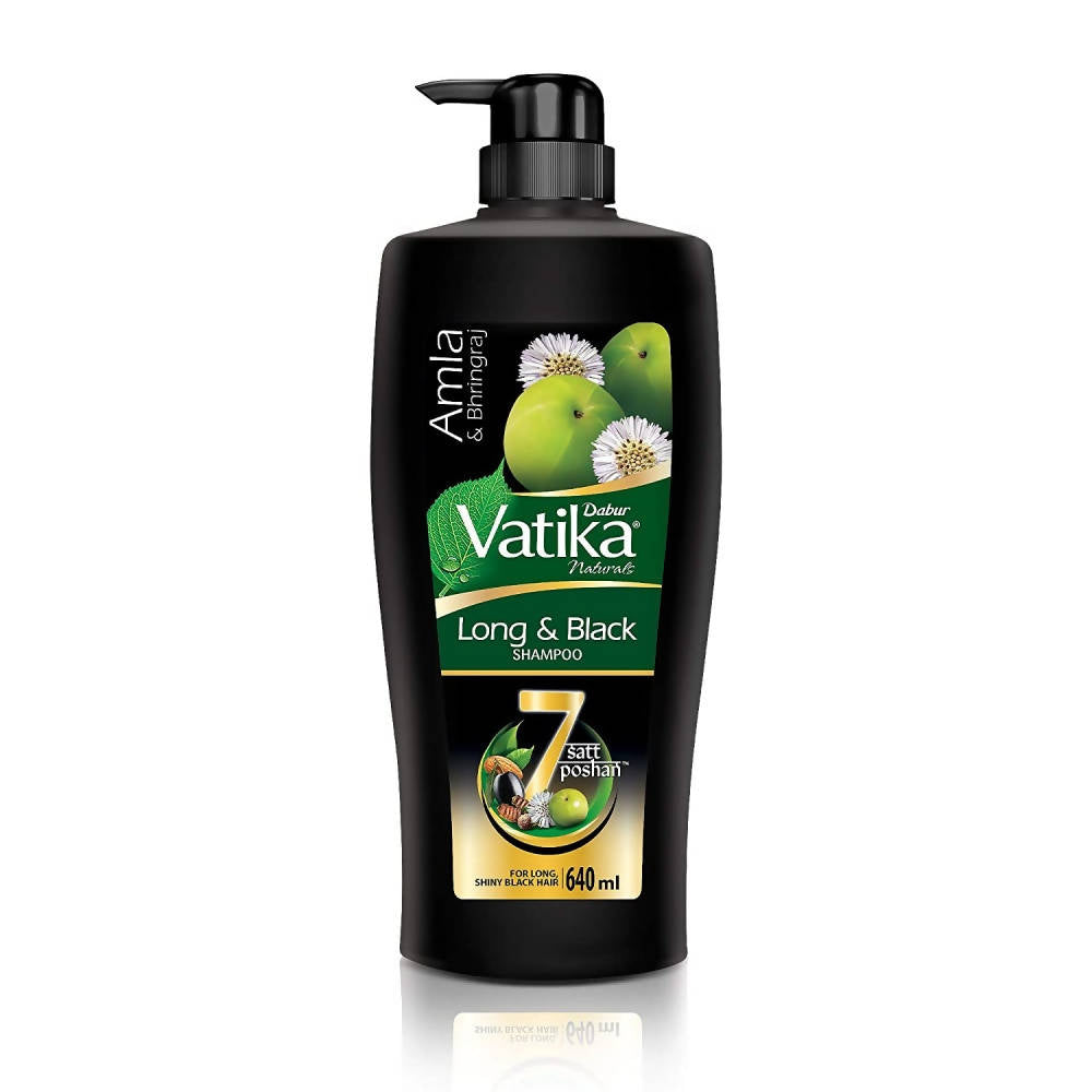 Dabur Vatika Long & Black Shampoo | Grocsy