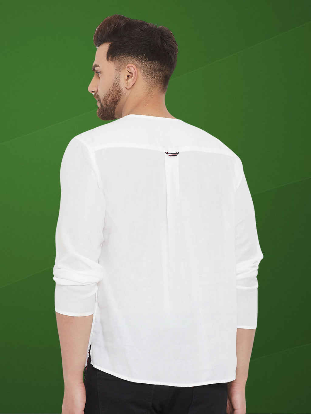 Even Apparels Men's Pure Cotton White Kurta | Grocsy